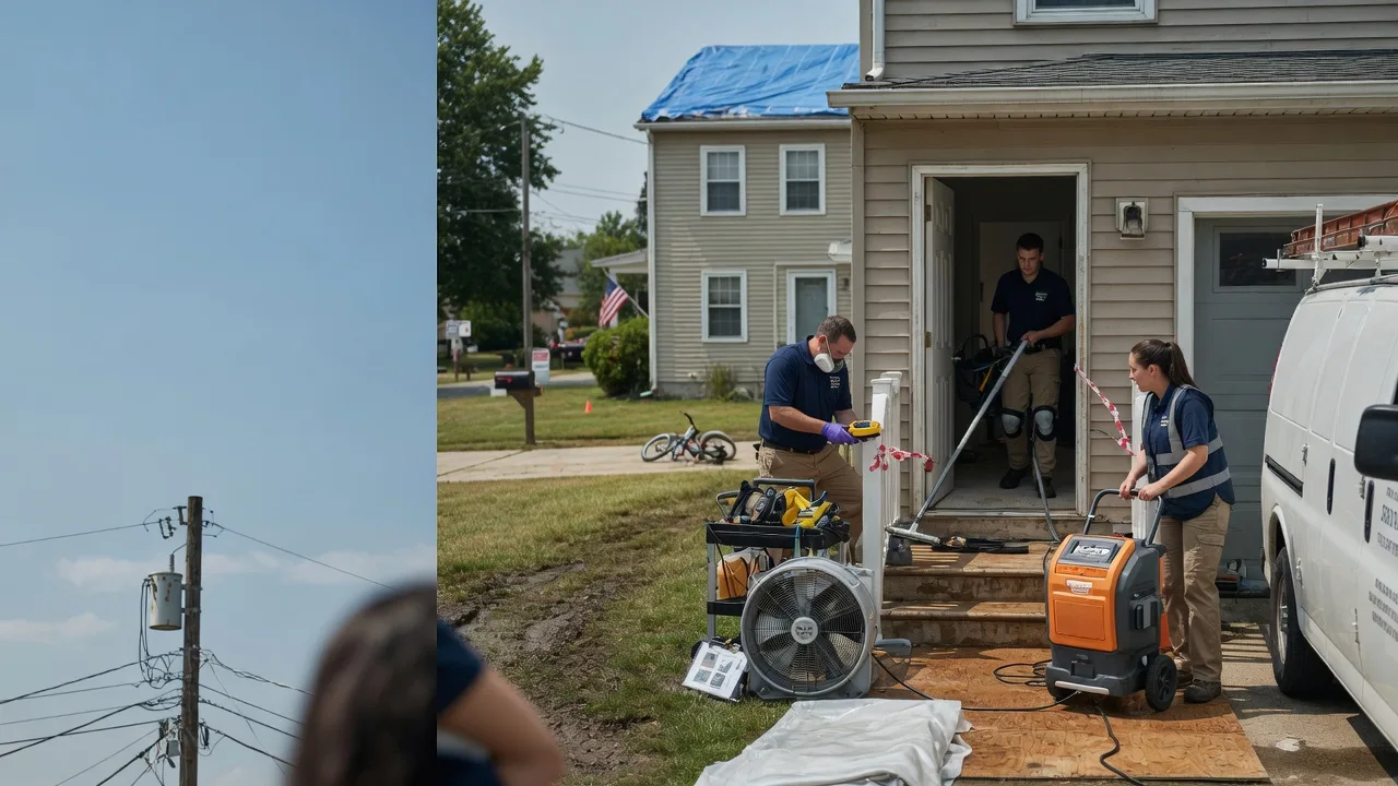Water Damage Repair in Saint Clairsville, OH near me